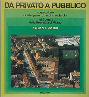 Da privato a pubblico. Acquisizione di ville, palazzi, cascine e giardini nei Comuni della Provin...