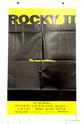 ROCKY II-1979-ONE SHEET VG