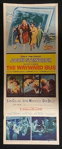 WAYWARD BUS-JAYNE MANSFIELD-1957-ORIG-INSERT VF