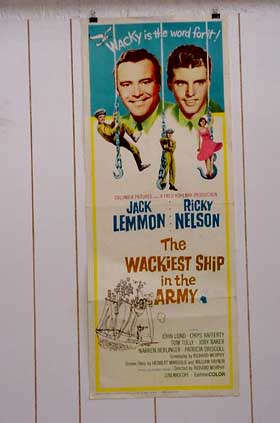 WACKIEST SHIP IN THE ARMY, THE-INSERT-1960 G/VG