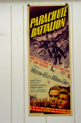 PARACHUTE BATALLION-INSERT-1941 VG