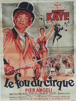 "LE FOU DU CIRQUE (MERRY ANDREW)" Réalisé par Michael KIDD en 1958 avec Danny KAYE et Pier ANGELI...