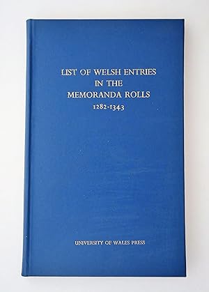 List of Welsh entries in the Memoranda Rolls