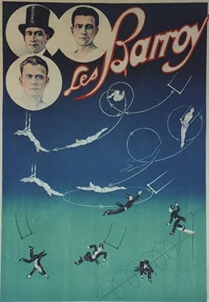 "LES BARROY" Affiche originale entoilée / Litho HARFORD Paris (années 30)