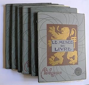 Musée du Livre - Première Année - Fascicule 1 - 1907 ( first year ) - Deuxième Année - Fascicule ...