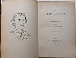 Les Poèmes d'Edgar Poe. Traduction de Stéphane Mallarmé, avec portrait et illustrations par EDOUA...