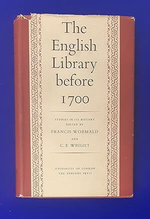 The English Library before 1700 : Studies in Its History.