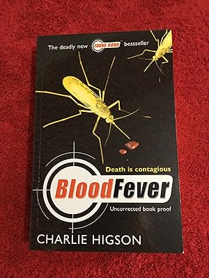 Blood Fever (UK PB 1/1 Signed and Inscribed by the Author - Uncorrected Book Proof(ARC) Lovely Co...