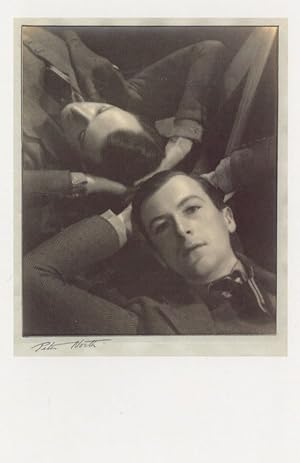 Cecil Beaton Fashion Photographer Signed Rare Portrait Gallery Postcard