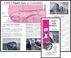 Cook's Popular Tours California, 1954