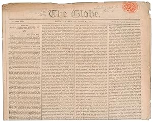 The Globe [Napoleon and the Hundred Days]. Number 3844