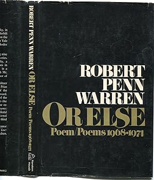 Or Else - Poems 1968-1971