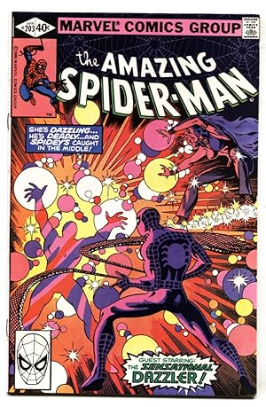 AMAZING SPIDER-MAN #203-1980-DAZZLER-MARVEL-- VF/NM