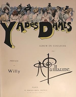 Album illustré Y A DES DAMES femmes 1/25 JAPON RARE