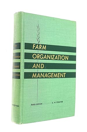 Farm Organization and Management,