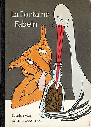 Fabeln - 12 Tierfabeln illustriert von Gerhard Oberländer (Originalausgabe 1964)