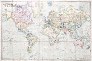 Laurie's Chart of the World on Mercator's Projection. (Reduced from the Large Chart by John Purdy)