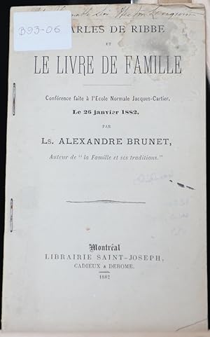 Charles de Ribbe et le Livre de la famille