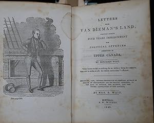 Letters from Van Dieman's Land : written during four years imprisonment for political offences co...