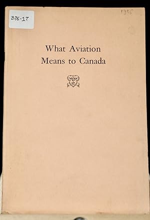 What aviation means to Canada