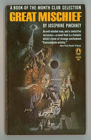 Great Mischief, an Occult Thriller by Josephine Pinckney, Cover Art by Stanley Zuckerberg 1965 Po...
