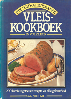 Die Suid-Afrikaanse Vleis-Kookboek in Volkleur
