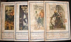 LOS NAUFRAGIOS DEL PACIFICO. COL. AVENTURA. OBRA COMPLETA 4 VOLS.