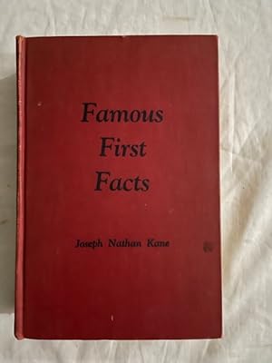 Famous First Facts (JACOB BLANCK'S COPY)