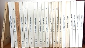 Série Guillaume Apollinaire volumes 1-21 : le Cubisme et l'Esprit nouveau. Cinquantenaire d"Alcoo...