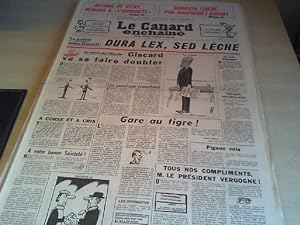Le Canard enchaine' 1981. Journal satirique paraissant le mercredi. KOMPLETT. No. 3141 - 3192. 7....