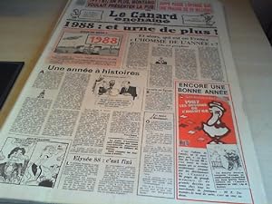 Le Canard enchaine' 1987. Journal satirique paraissant le mercredi. KOMPLETT. No. 3454 - 34505. 7...
