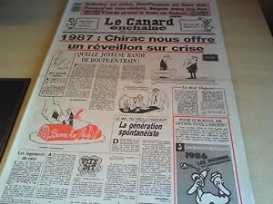 Le Canard enchaine' 1986. Journal satirique paraissant le mercredi. KOMPLETT. No. 3401 - 3453. 1....