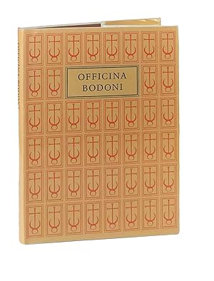 The Officina Bodoni, Montagnola, Verona: Books printed by Giovanni Mardersteig on the hand press,...