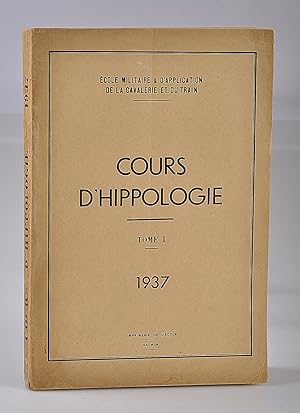 Cours d Hippologie , Tome 1