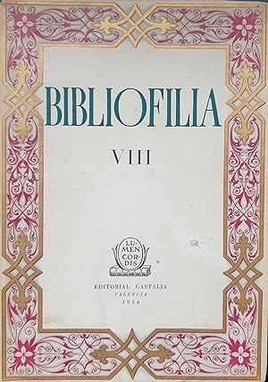 BIBLIOFILIA VIII