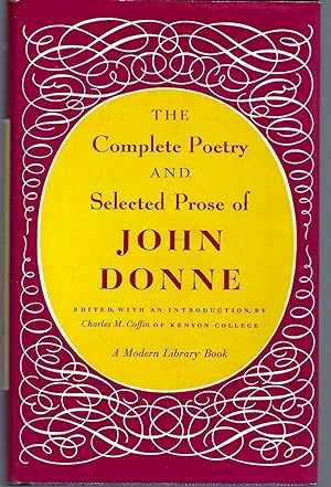 Complete Poetry and Selected Prose of John Modern Library # 12