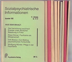 Sozialpsychiatrische Informationen; Insgesamt 10 Hefte.