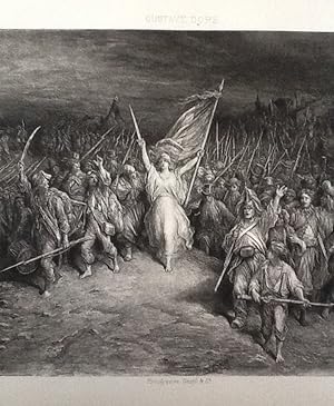THE MARSEILLAISE photogravure by GUSTAVE DORE
