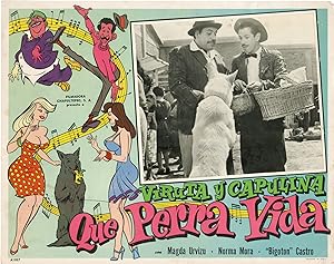 Que perra vida (Original lobby card for the 1962 film)