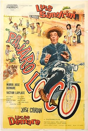 Pajaro loco (Original poster for the 1971 film)