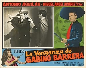 La venganza de Gabino Barrera (Collection of six original lobby cards for the 1971 film)