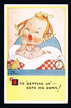 Getting Up Gets Me Down Postcard