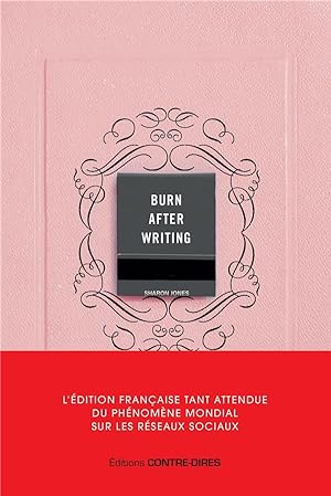 burn after writing