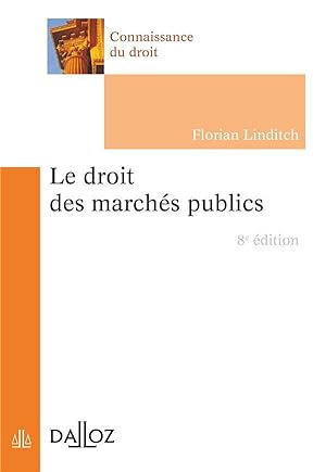 le droit des marchés publics (8e édition)
