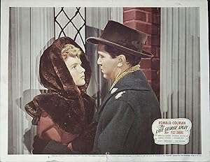 The Late George Apley Lobby Card #6 1947 Ronald Colman, Vanessa Brown