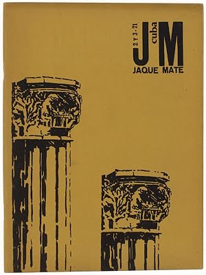 JAQUE MATE. Organo de la Federacion de Ajedrez de Cuba - N. 2 y 3 - 1971.:
