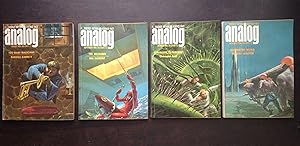 TOO MANY MAGICIANS: ANALOG SCIENCE FICTION SCIENCE FACT. Vol. 77, No. 6 (August), Vol. 78, No. 1 ...