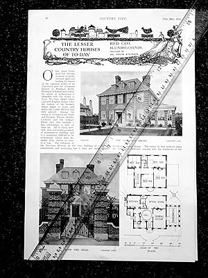 Red Cot, Warren Road Blundellsands, Designed by Frank Atkinson, a complete original article from ...