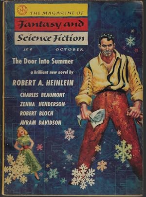 The Magazine of FANTASY AND SCIENCE FICTION (F&SF): October, Oct. 1956 ("The Door Into Summer")