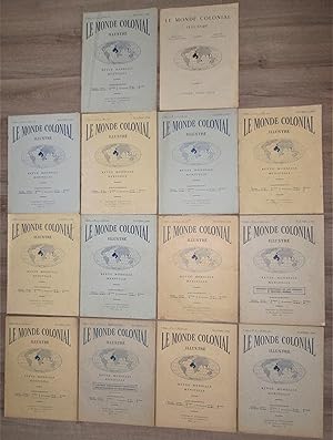 Le Monde Colonial Illustré : Année 1925 complète des 13 numéros du n°16 (janvier) au n°28 (décemb...